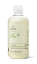 Tea Tree Hemp obnovujúci šampón a telové mlieko