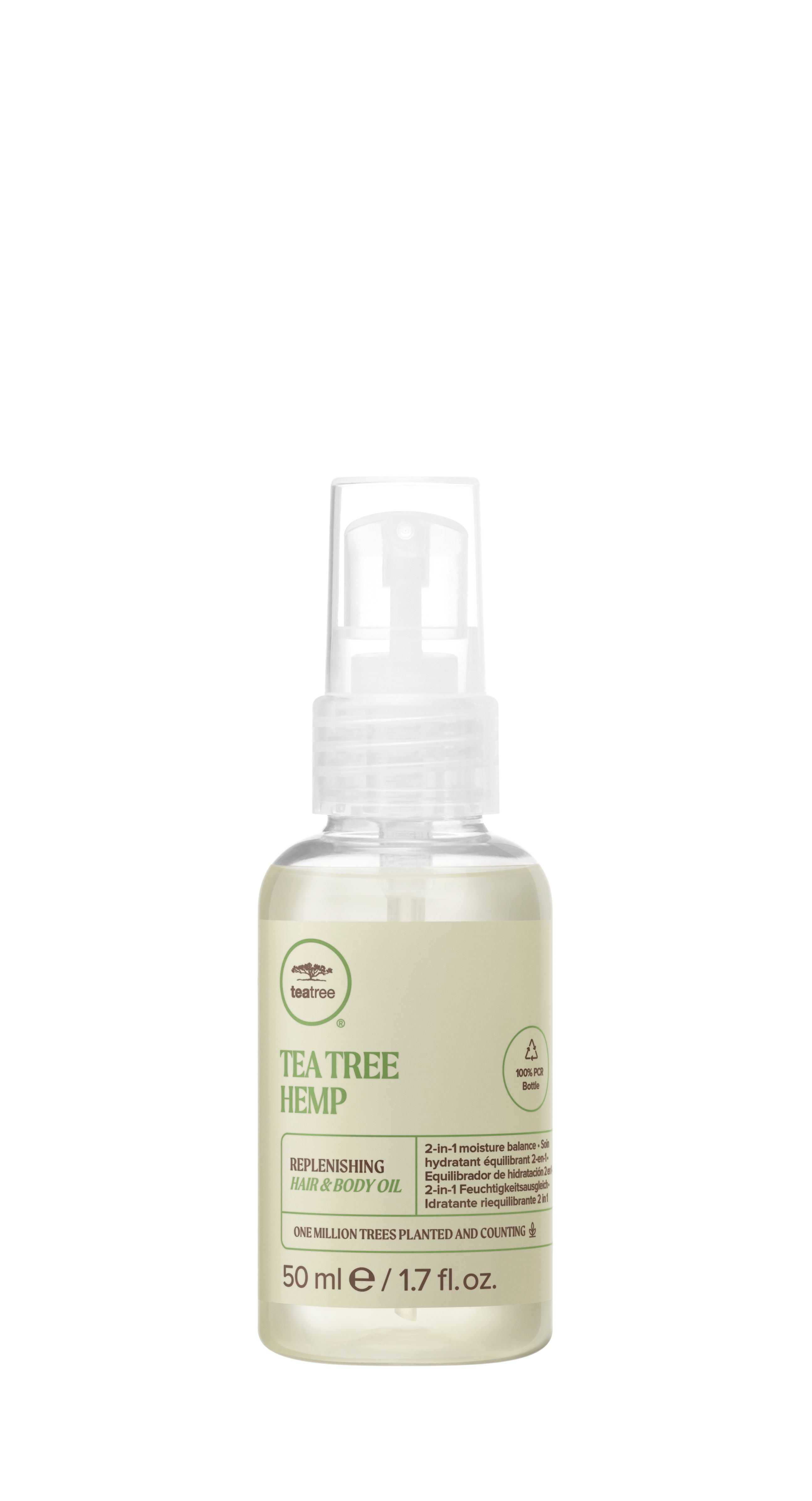 Tea Tree Hemp Replenishing Hair & Body Oil