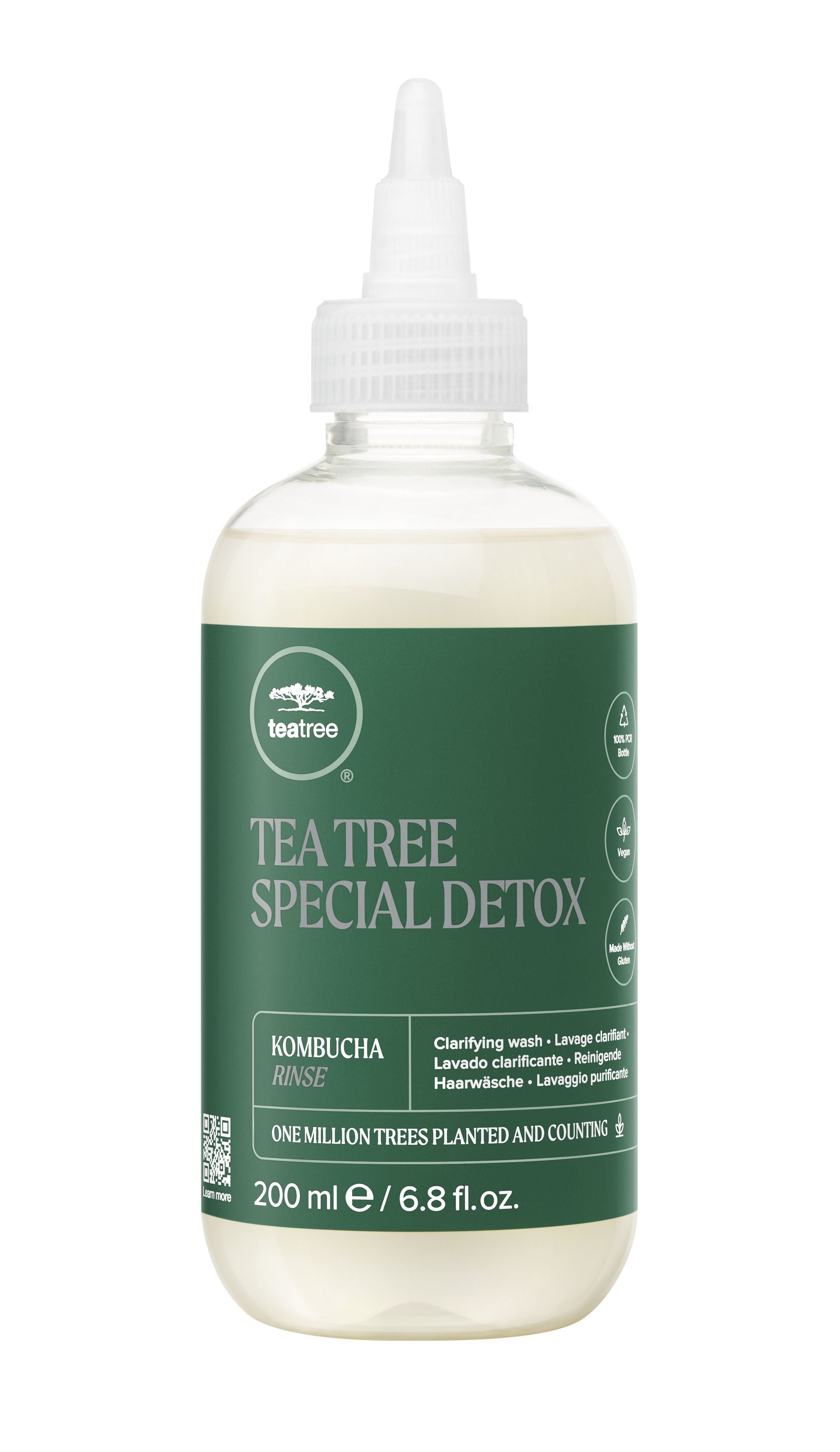 Oplachovací roztok Kombucha Tea Tree Detox