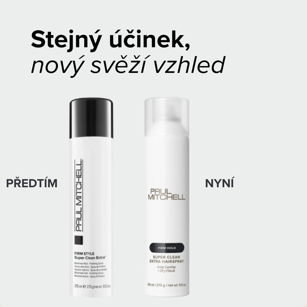 Super clean extra hairspray